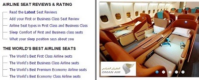 7. Skytrax Airline Seating Reviews