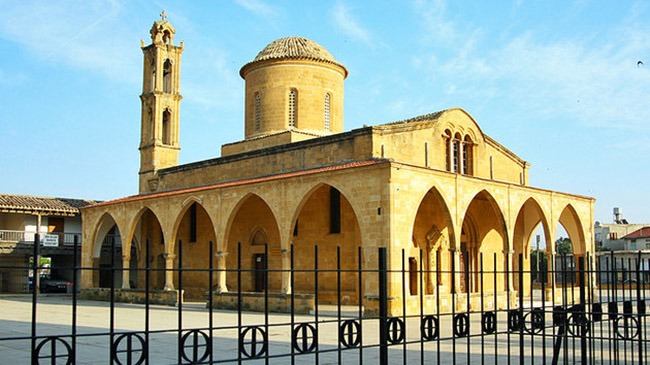 cyprus paphos agios mamas church in morfou