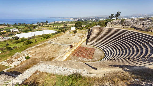 theater at ancient soli