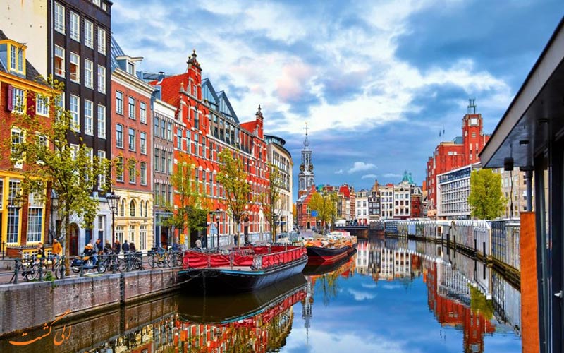 نمایی از شهر زیبای آمستردام