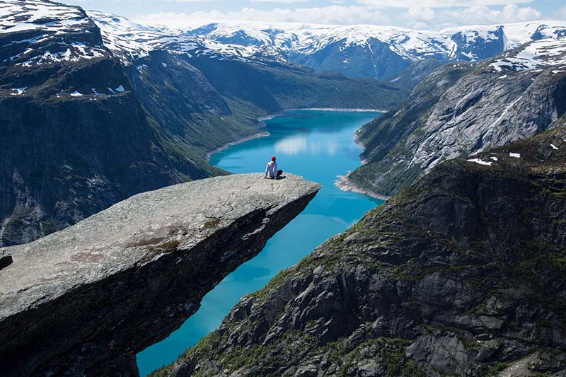 صخره Trolltunga تروژ