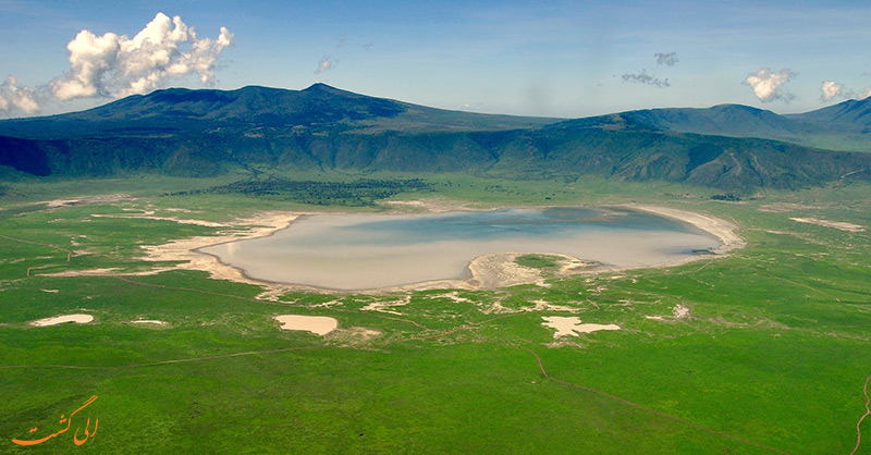 منطقه ی حفاظت شده Ngorongoro در تانزانیا