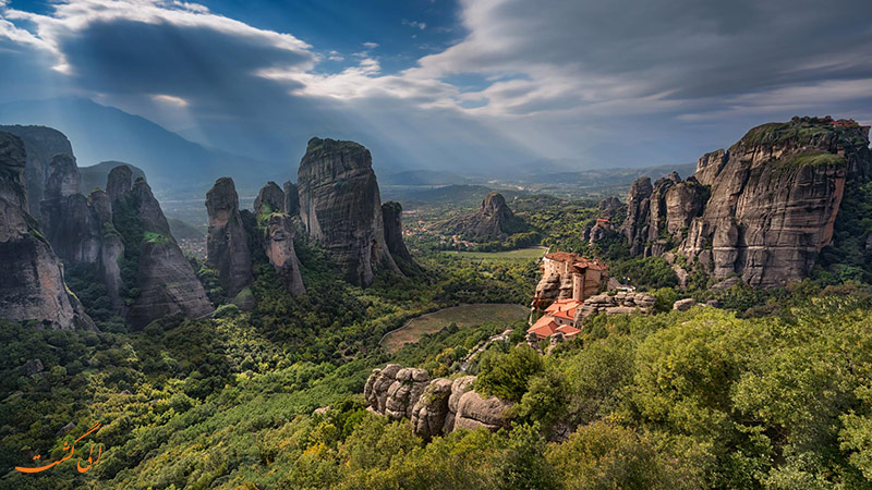 عبادتگاه Meteora یونان