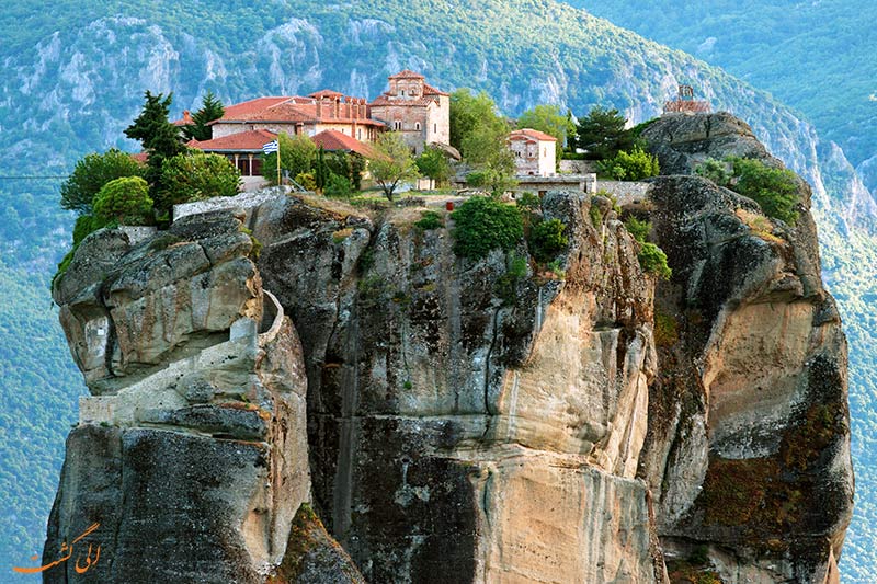 عبادتگاه Meteora در یونان