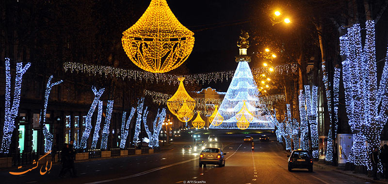 شب سال نو در گرجستان