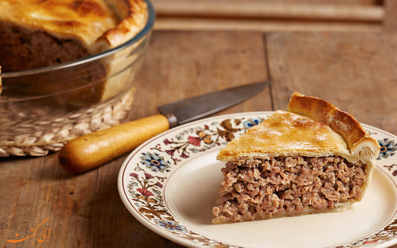 پای گوشت Tourtière