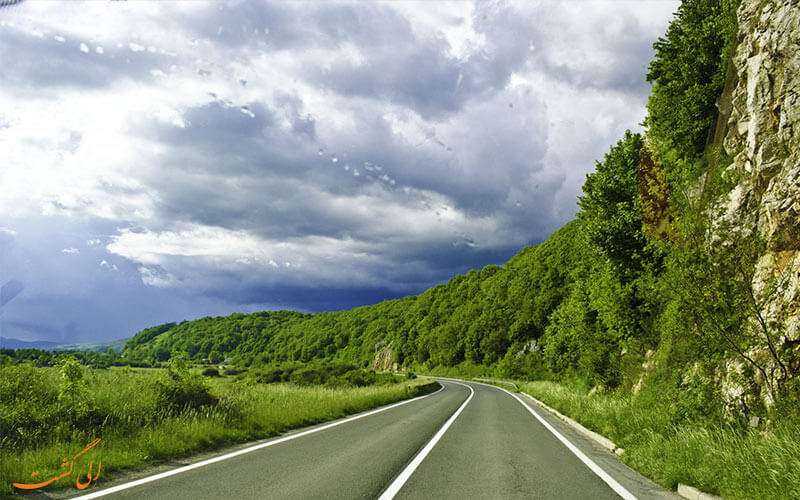 جاده ای در کرواسی