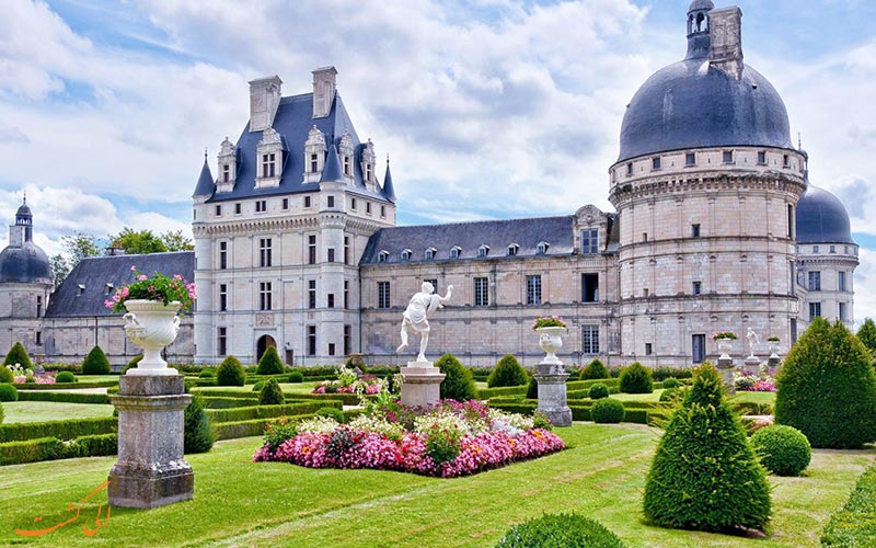 محوطه کاخ Chenonceau