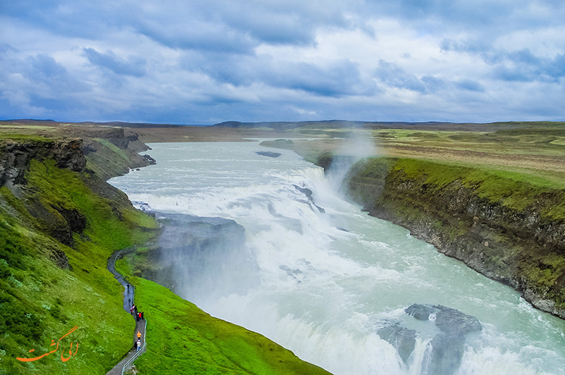 Gullfoss در ایسلند