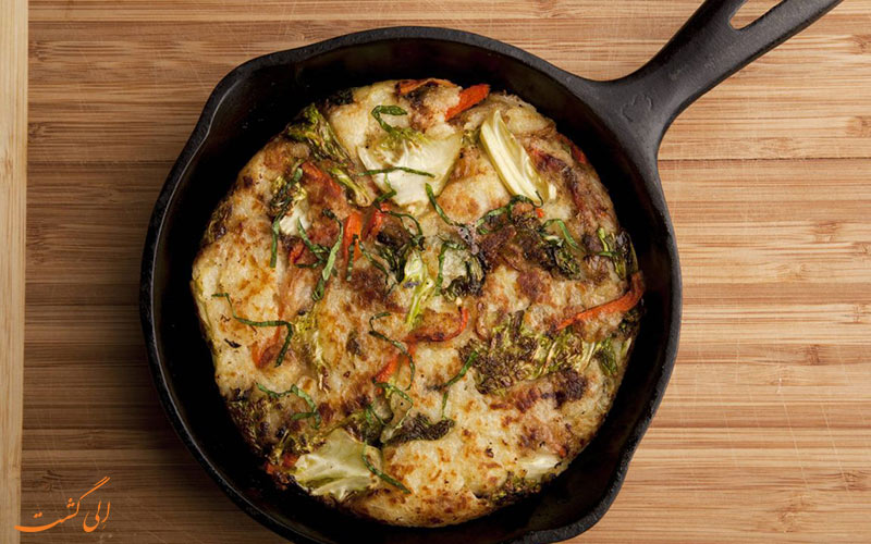 غذای Bubble and Squeak