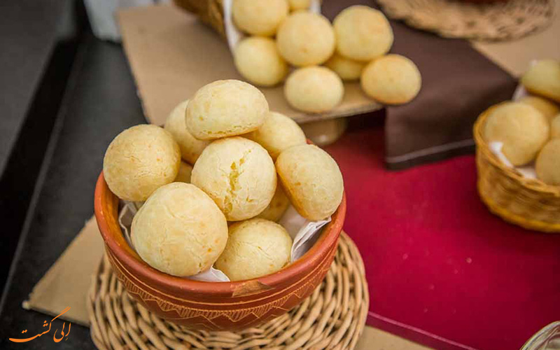 نان Pão de queijo