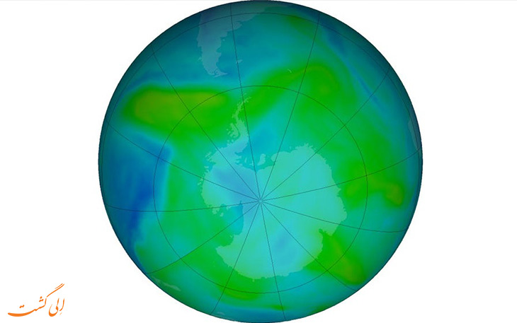 علت عدم ترمیم لایه ازون