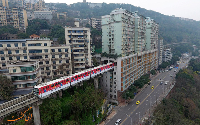 قطار Chongqing Monorail