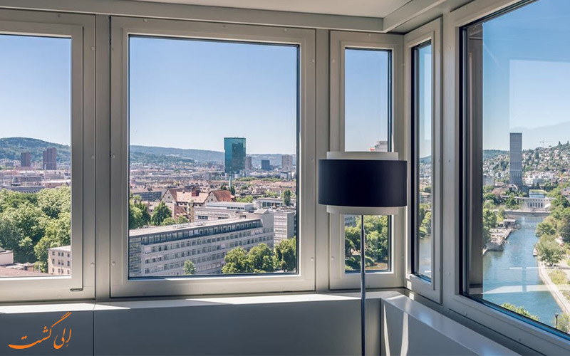 Zurich Marriott Hotel- eligasht.com نمای پنجره