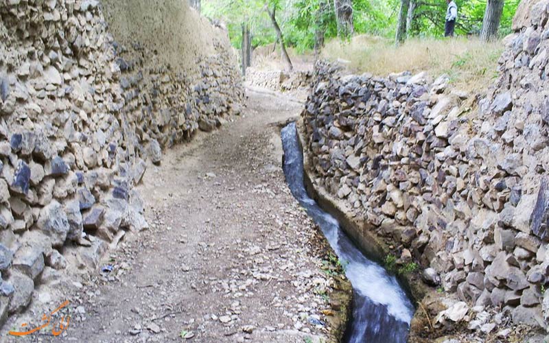 باغ های روستای انجدان