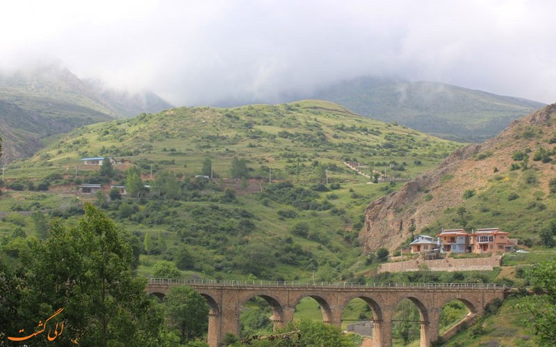 شوراب روستایی در مسیر تور قطار گردشگری شمال