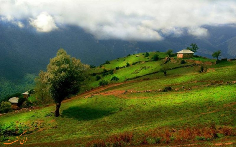 روستای آلاشت در سوادکوه