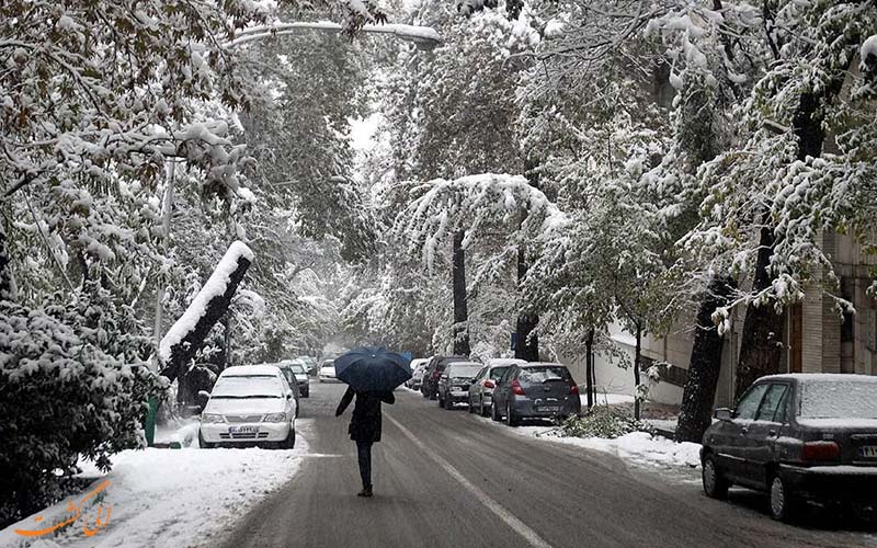 تهران در فصل زمستان