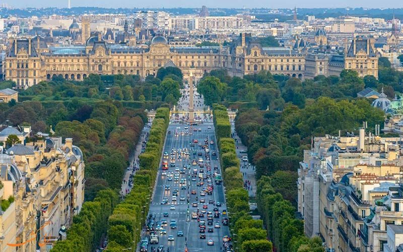 خیابان شانزه لیزه | Avenue des Champs-Élysées