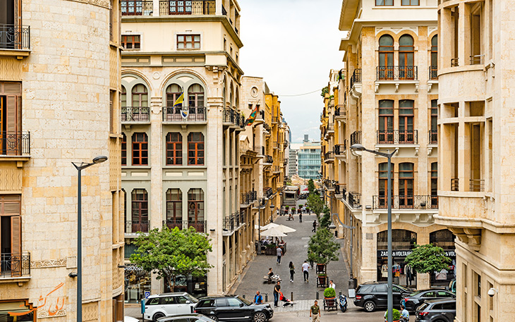 شهر بیروت در لبنان