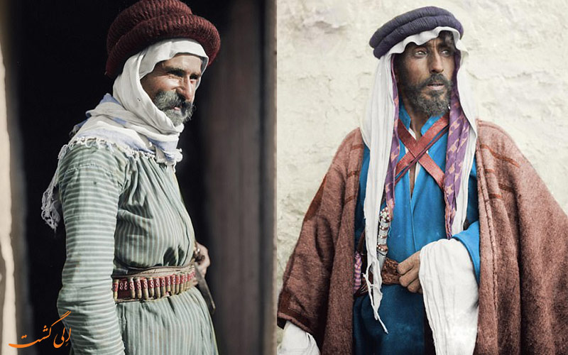 لباس مردان بدوین در اردن