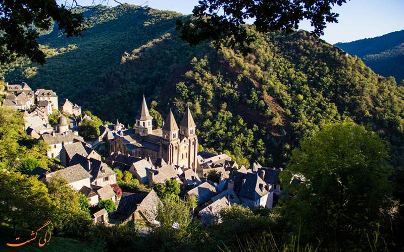 منطقه کونک در فرانسه | Conques