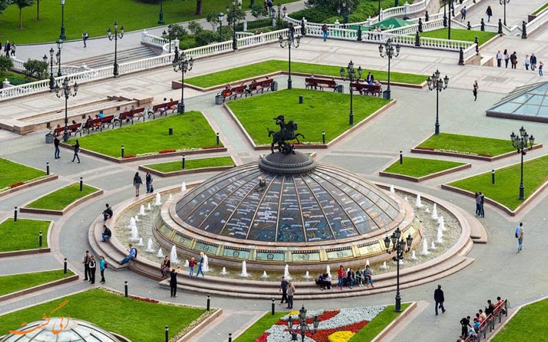 میدان مانژ در مسکو | Manege Square in Moscow