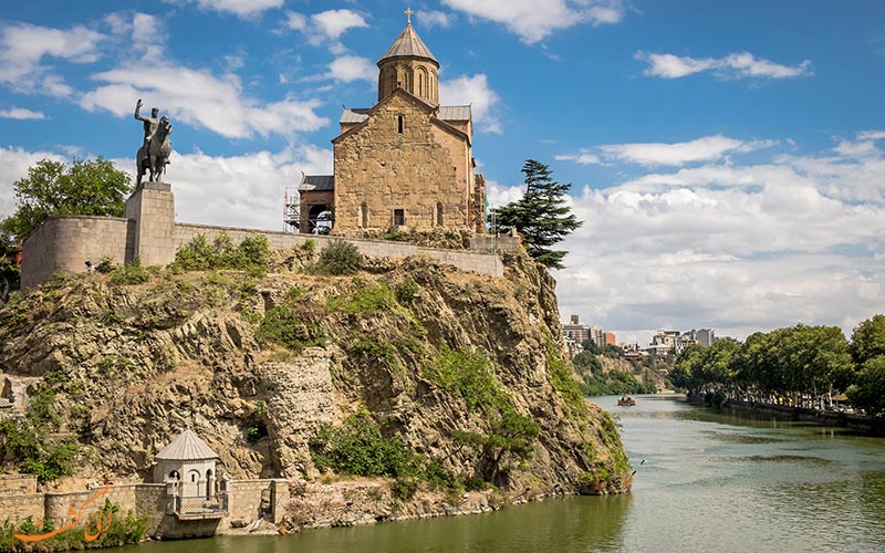 کلیسای متخی در تفلیس | Metekhi church Tbilisi