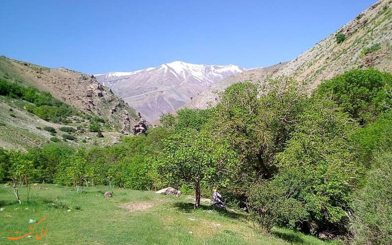 دسترسی به روستای امامه از آبشار گلوکان