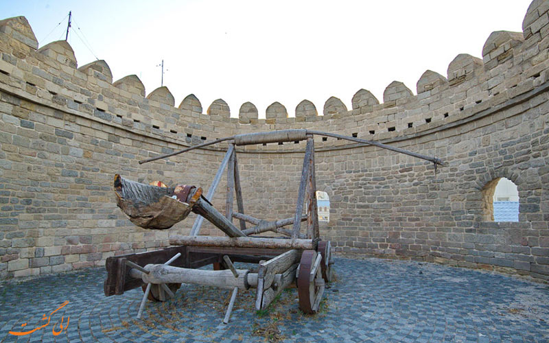 نمایی از محوطه ی تاریخی ایچری شهر