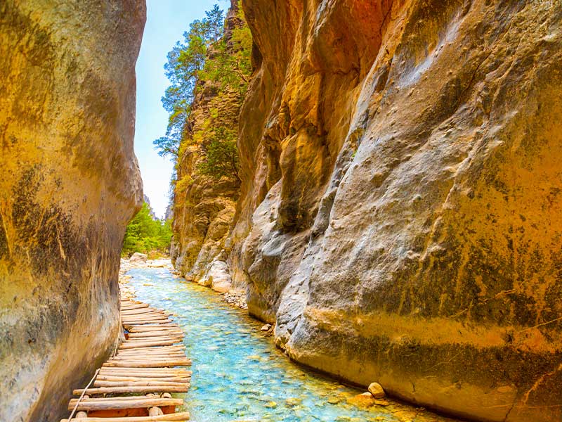 تنگه ساماریا در یونان - Samaria Gorge