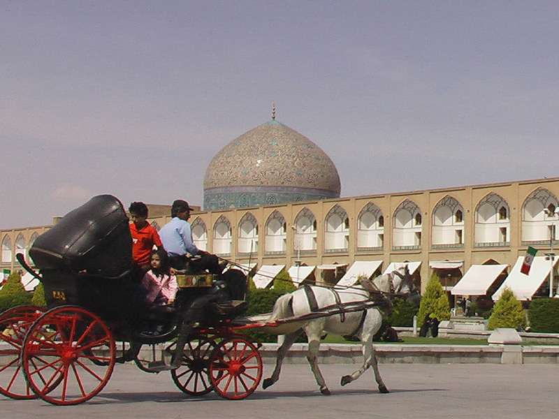 درشکه سواری در اصفهان - الی گشت