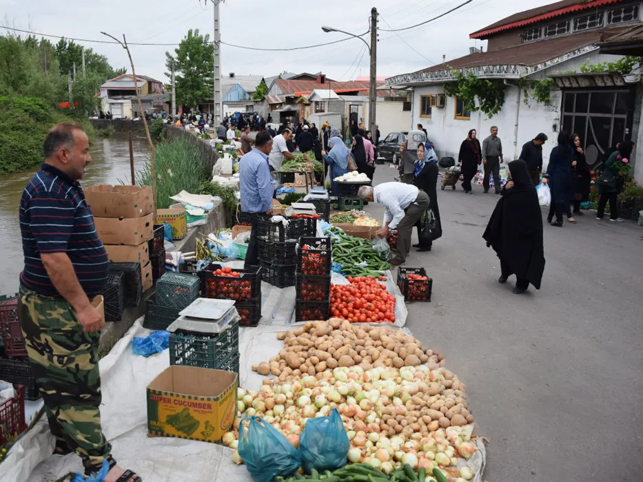 بازار سنتی شهر خمام